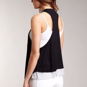 My Tribe Felice Cardigan Vest black gray M